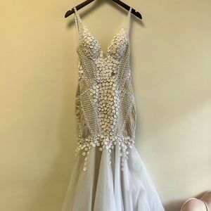 Custom Mermaid Wedding Dress